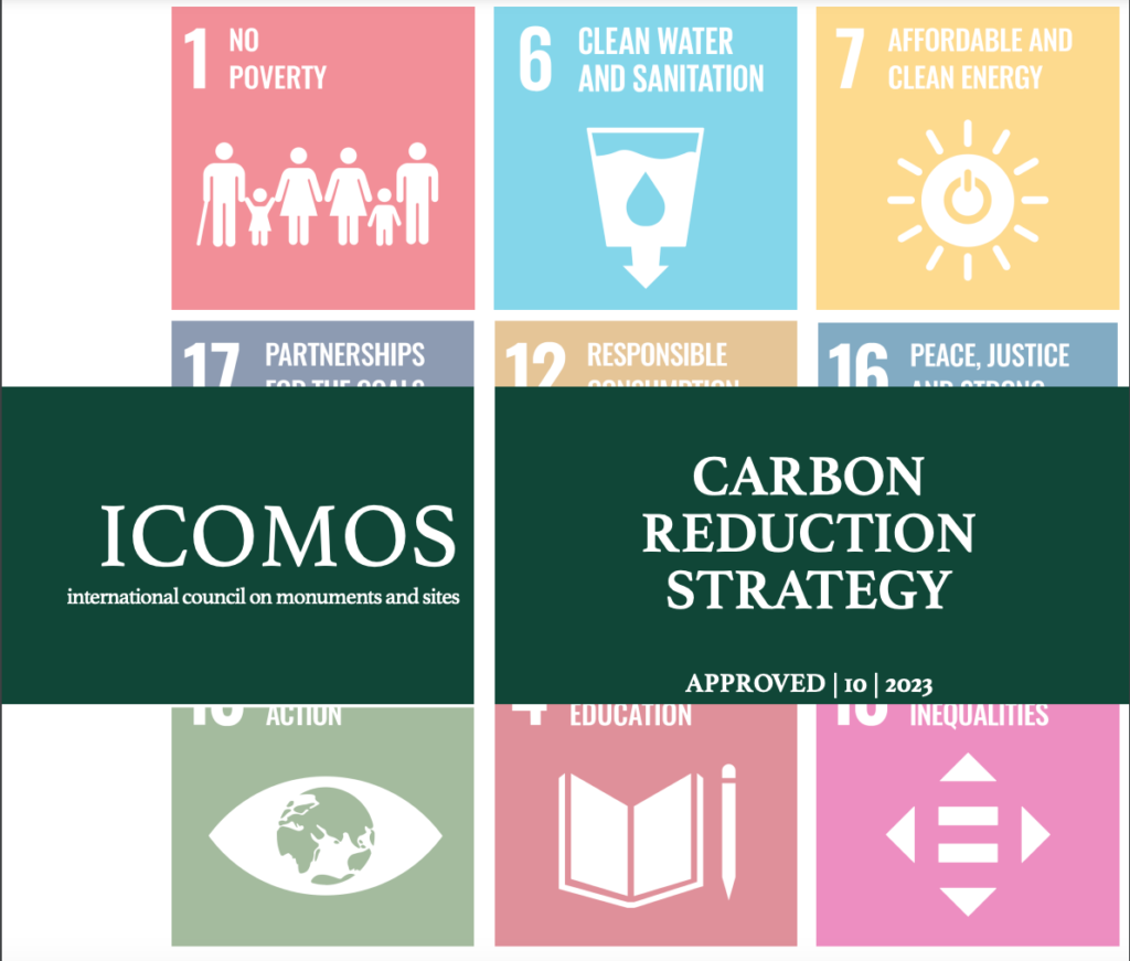 ICOMOS Carbon Reduction Strategy