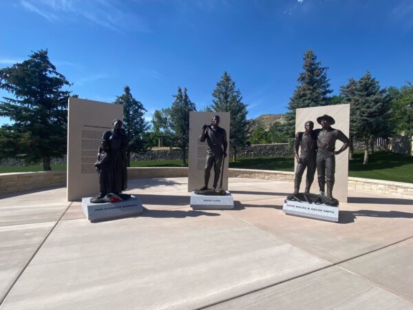 Pioneers of 1847 Monument. Photo Credit: D. Heard. 
