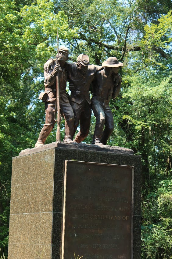 The 1st and 3rd Infantry Regiment of African Descent Monument. Photo Credit: C. Jones.
