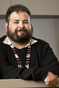 Photograph of Aaron Leggett.